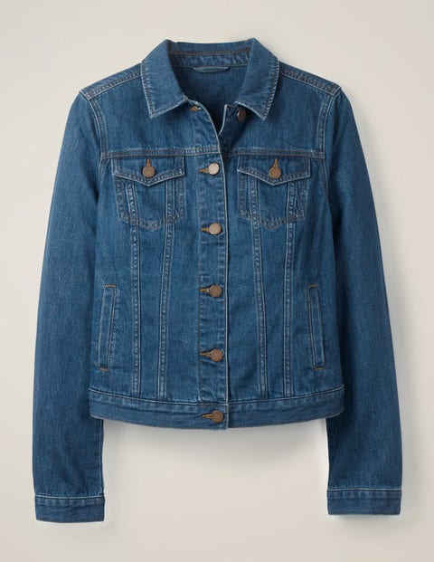 Classic Denim Jacket - Mid Vintage Classic Denim Jacket - Mid Vintage