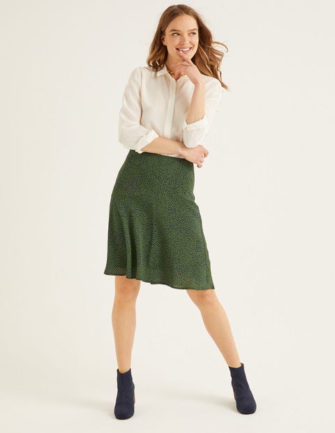 Virginia Skirt - Navy, Cluster Spot Virginia Skirt - Navy, Cluster Spot