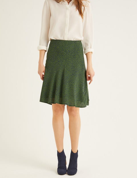 Virginia Skirt - Navy, Cluster Spot Virginia Skirt - Navy, Cluster Spot