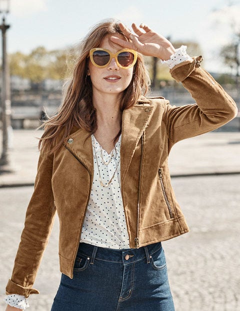 Shilling Biker Jacket - Gingerbread Shilling Biker Jacket - Gingerbread