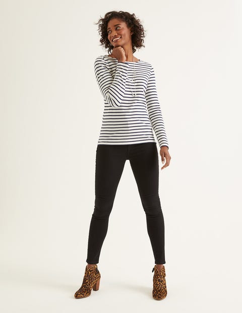 Super-Röhrenjeans - Schwarz Super-Röhrenjeans - Schwarz