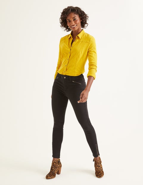Biker Super Skinny Jeans - Washed Black Biker Super Skinny Jeans - Washed Black