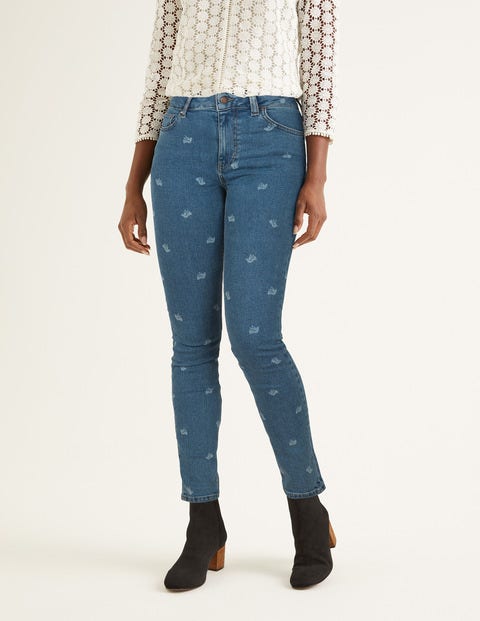 Skinny Jeans - Bird Print Skinny Jeans - Bird Print