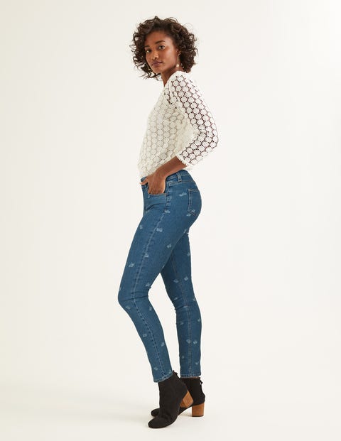 Skinny Jeans - Bird Print Skinny Jeans - Bird Print