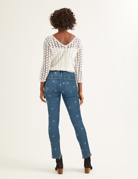 Skinny Jeans - Bird Print Skinny Jeans - Bird Print