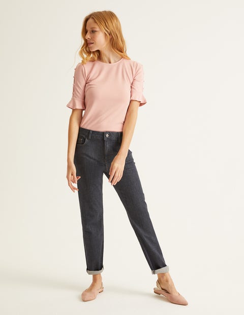 Slim Straight Jeans - Grey Slim Straight Jeans - Grey