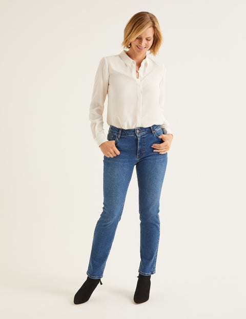Slim Straight Jeans - Mid Vintage Slim Straight Jeans - Mid Vintage