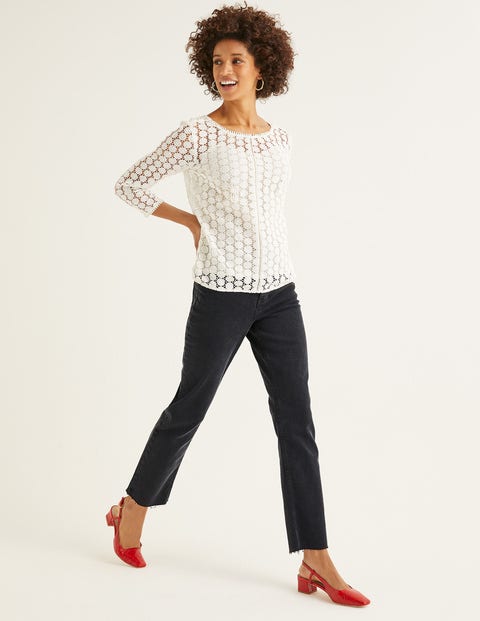 Straight Jeans - Washed Black Straight Jeans - Washed Black
