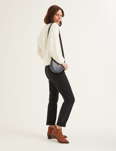 Girlfriend Jeans - Washed Black Girlfriend Jeans - Washed Black