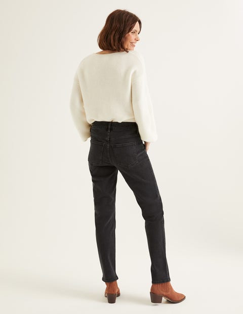 Girlfriend Jeans - Washed Black Girlfriend Jeans - Washed Black