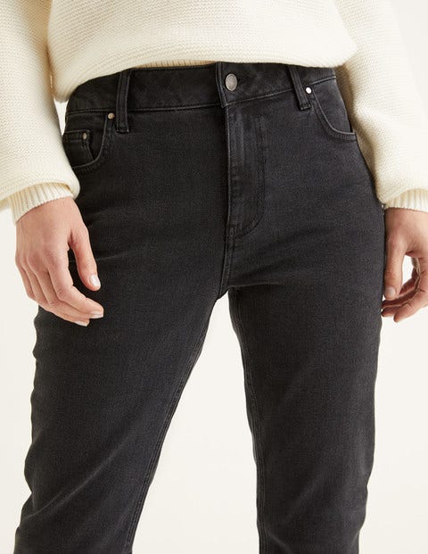 Girlfriend Jeans - Washed Black Girlfriend Jeans - Washed Black