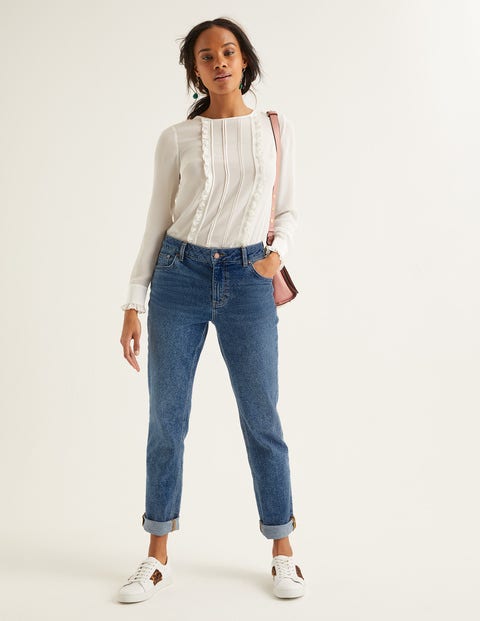 Girlfriend Jeans - Light Vintage Girlfriend Jeans - Light Vintage