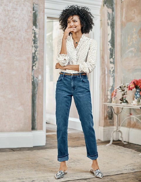 Girlfriend Jeans - Light Vintage Girlfriend Jeans - Light Vintage