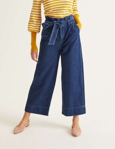 Paperbag Wide Leg Jeans - Mid Vintage Paperbag Wide Leg Jeans - Mid Vintage