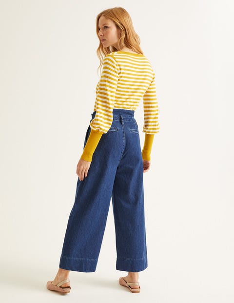 Paperbag Wide Leg Jeans - Mid Vintage Paperbag Wide Leg Jeans - Mid Vintage