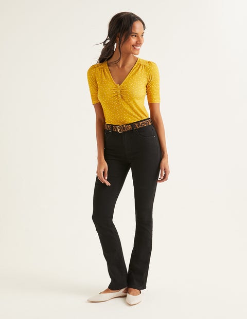Bootcut-Jeans - Schwarz Bootcut-Jeans - Schwarz
