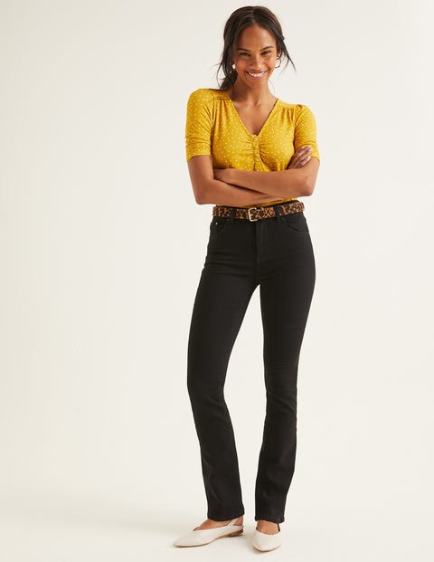 Bootcut-Jeans - Schwarz Bootcut-Jeans - Schwarz