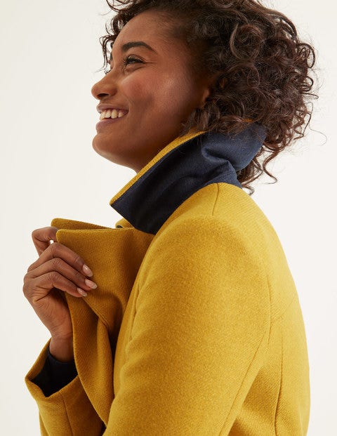 Seacole Pea Coat - Saffron Seacole Pea Coat - Saffron