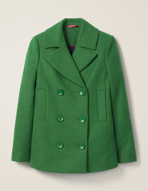 Seacole Pea Coat - Broad Bean Seacole Pea Coat - Broad Bean