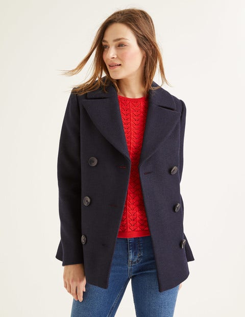 Seacole Pea Coat - Navy Seacole Pea Coat - Navy