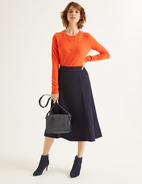 Rosie Ponte Midi Skirt - Navy Rosie Ponte Midi Skirt - Navy