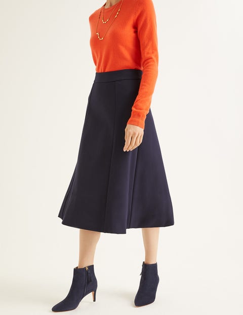 Rosie Ponte Midi Skirt - Navy Rosie Ponte Midi Skirt - Navy