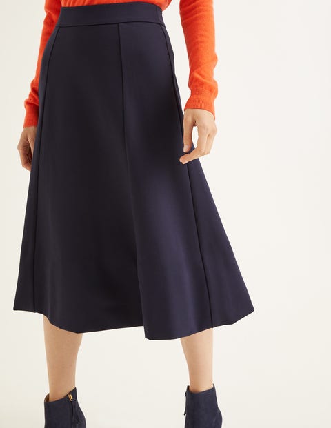Rosie Ponte Midi Skirt - Navy Rosie Ponte Midi Skirt - Navy