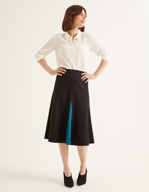 Henrietta Ponte Midi Skirt - Black Henrietta Ponte Midi Skirt - Black