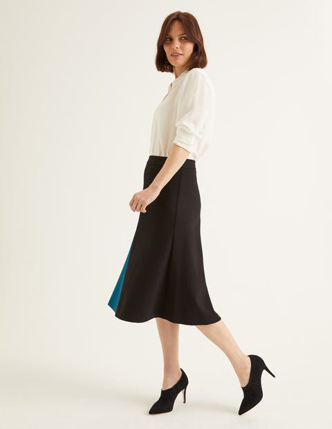 Henrietta Ponte Midi Skirt - Black Henrietta Ponte Midi Skirt - Black