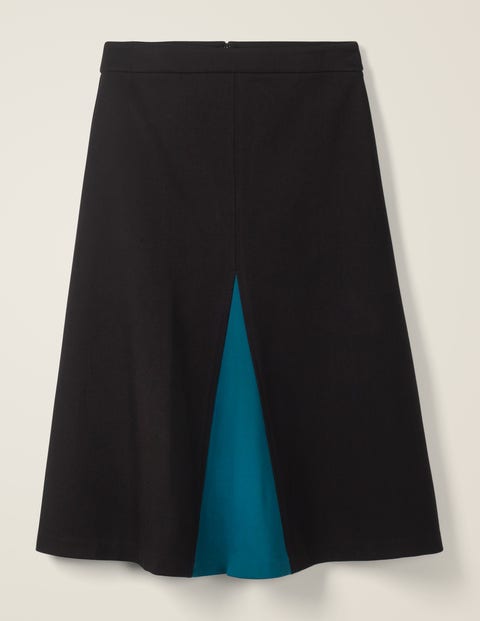 Henrietta Ponte Midi Skirt - Black Henrietta Ponte Midi Skirt - Black