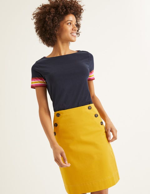 Imogen Mini Skirt - Saffron Imogen Mini Skirt - Saffron