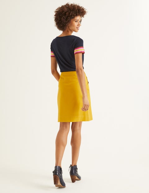 Imogen Mini Skirt - Saffron Imogen Mini Skirt - Saffron