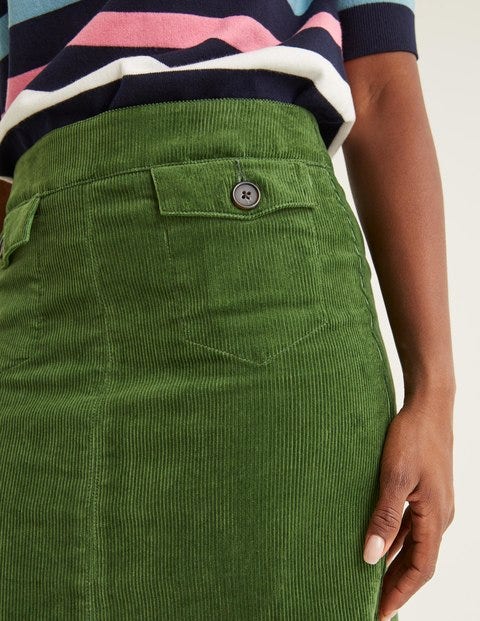Natalie Midi Skirt - Broad Bean Natalie Midi Skirt - Broad Bean
