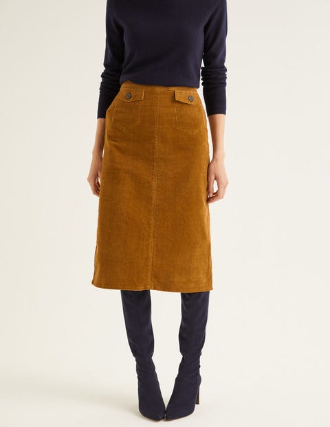Natalie Midi Skirt - Gingerbread Natalie Midi Skirt - Gingerbread