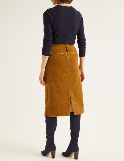 Natalie Midi Skirt - Gingerbread Natalie Midi Skirt - Gingerbread