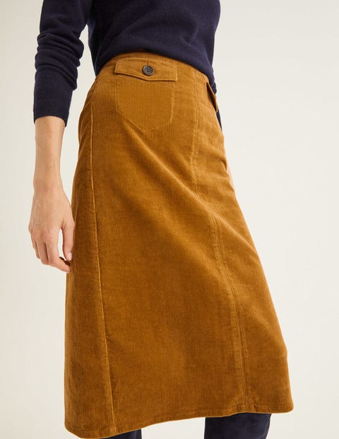 Natalie Midi Skirt - Gingerbread Natalie Midi Skirt - Gingerbread
