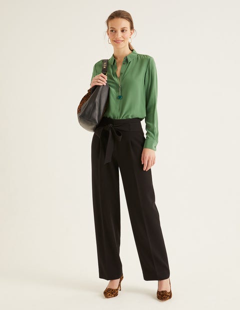 Pantalon large Ketton - Noir Pantalon large Ketton - Noir