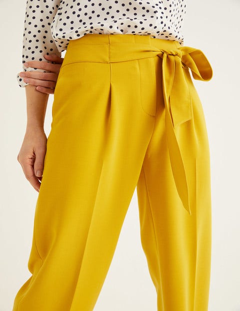 Ketton Wide Leg Pants - Saffron Ketton Wide Leg Pants - Saffron