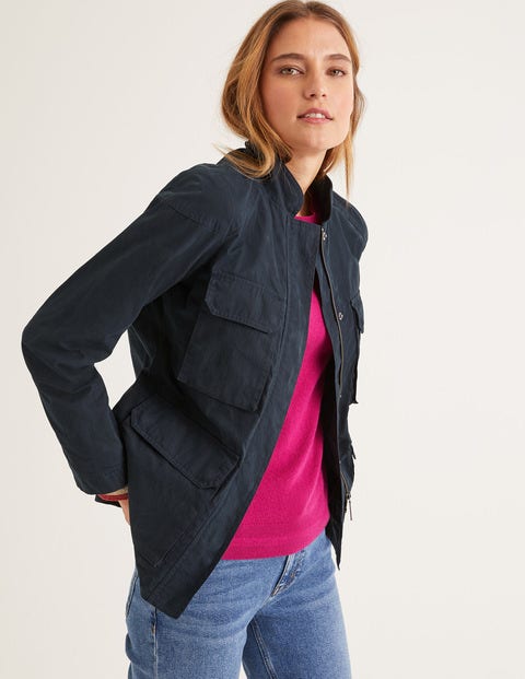 Routledge Wax Jacket - Navy Routledge Wax Jacket - Navy