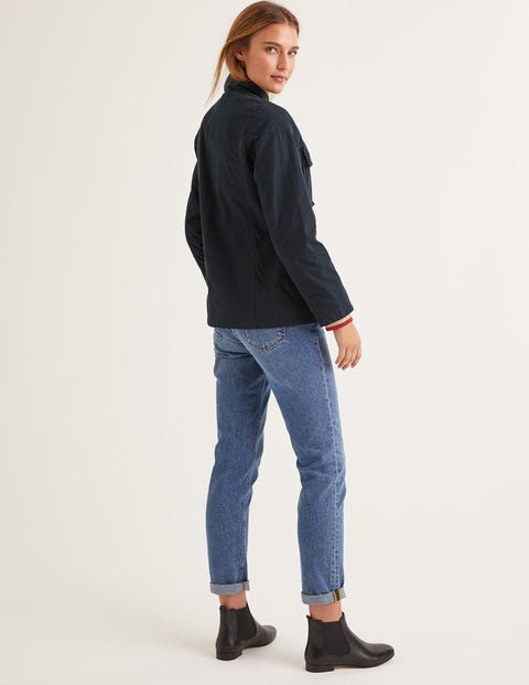 Routledge Wax Jacket - Navy Routledge Wax Jacket - Navy