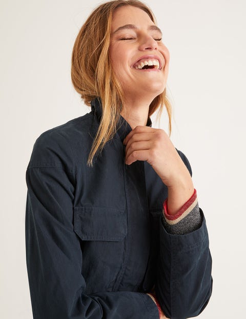 Routledge Wax Jacket - Navy Routledge Wax Jacket - Navy