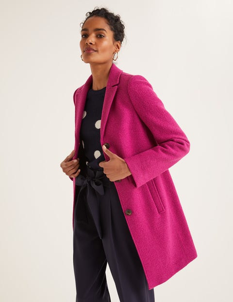 Stanhope Coat - Vibrant Plum Stanhope Coat - Vibrant Plum