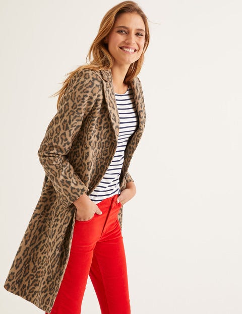 Stanhope Coat - Leopard Stanhope Coat - Leopard