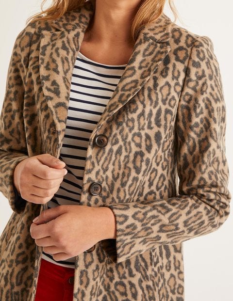 Stanhope Coat - Leopard Stanhope Coat - Leopard