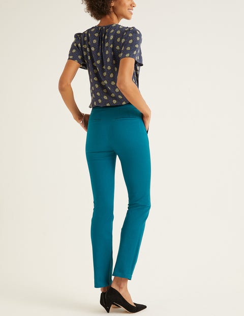 Bath Bi-Stretch 7/8 Trousers - Baltic Bath Bi-Stretch 7/8 Trousers - Baltic