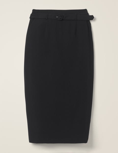 Christina Belted Skirt - Black Christina Belted Skirt - Black