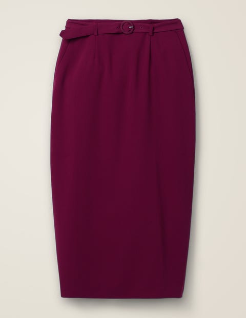 Christina Belted Skirt - Ruby Ring Christina Belted Skirt - Ruby Ring