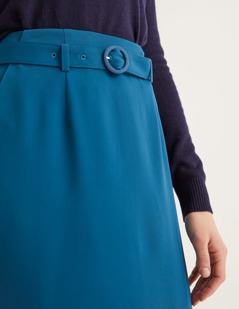 Christina Belted Skirt - Baltic Christina Belted Skirt - Baltic