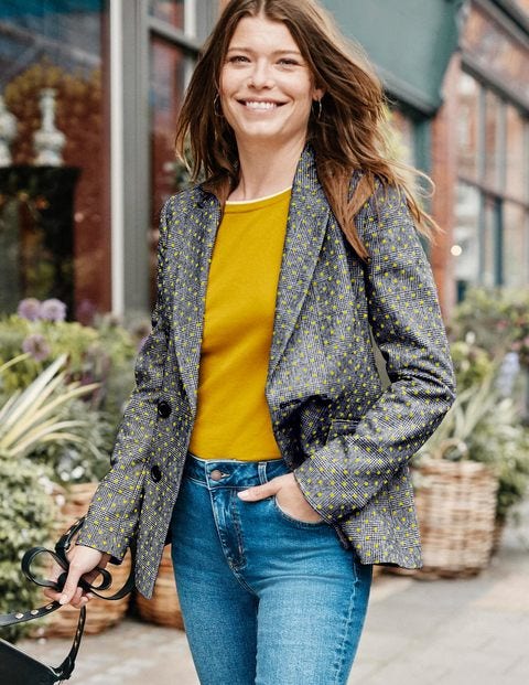 Fawcett Blazer - POW with Yellow Flock Fawcett Blazer - POW with Yellow Flock