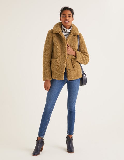 Kemble Teddy Coat - Camel Kemble Teddy Coat - Camel